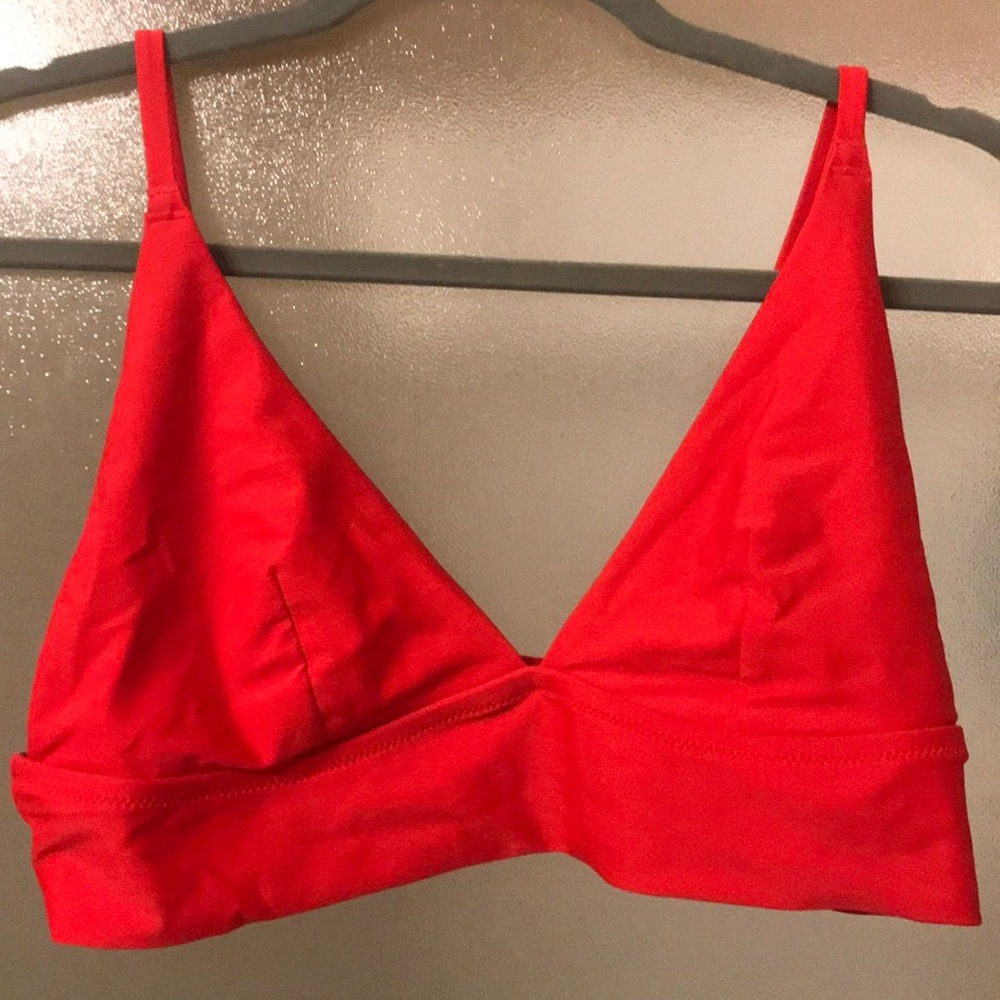 Aerie Red Bikini Top XL